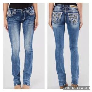 Rock Revival Yui Midrise Straight Jeans